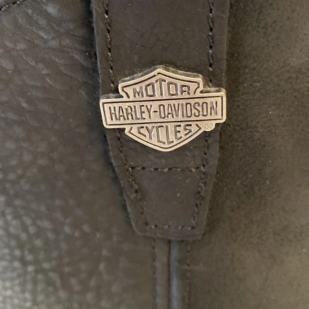 Black Men's Pull-On Work Boots - Brand Unknown